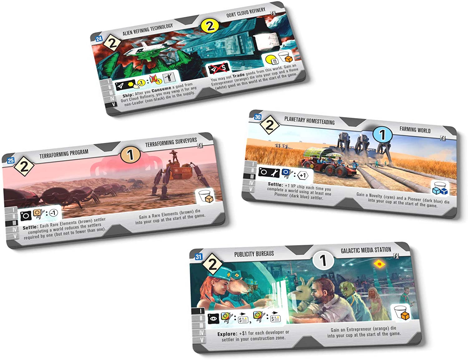 Roll for the Galaxy : Rivalry Expansion